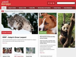 Want2Donate - Online Charity Donations